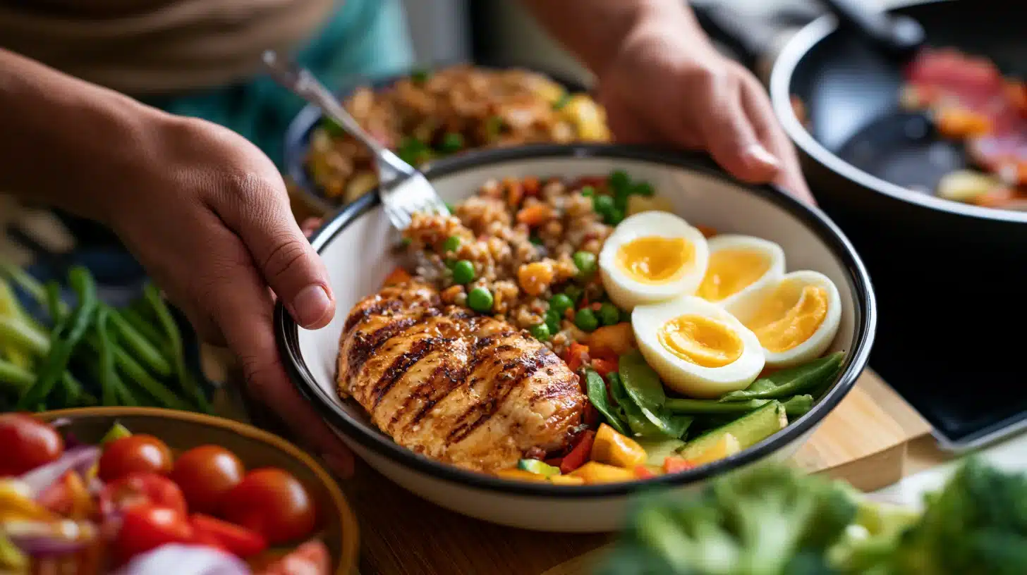 Maaltidskasser med meget protein