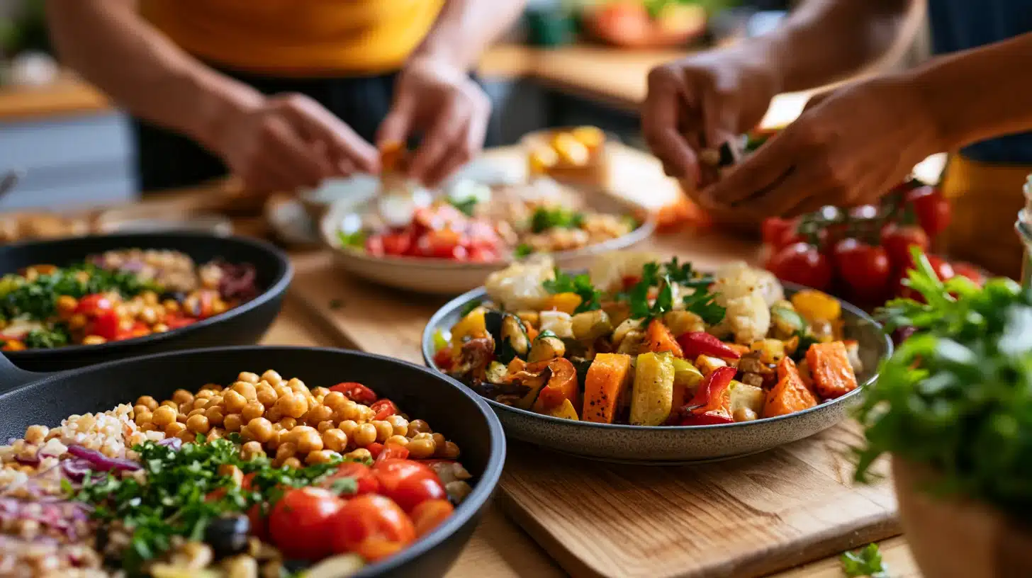 Vegetariske maaltidskasser