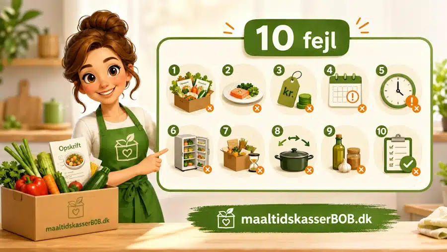 måltidskasser 10 fejl undgå ved første uge